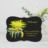 Dolphin Love 、テキストの追加招待状 招待状 (スタンド正面)