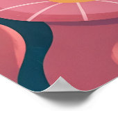 Dolphin Mom and Baby ポスター (角)