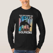 Dolphin Outfit for Dolphin Lovers Apparel for Boys Tシャツ (正面)