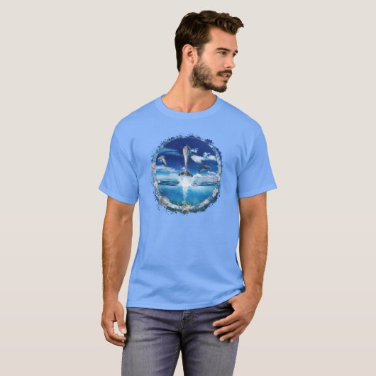 Dolphin Pod Cast Party Tシャツ (正面フル)