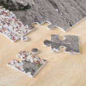 Dolphin, statue, park, plants, flowers, nature, ジグソーパズル (側面)