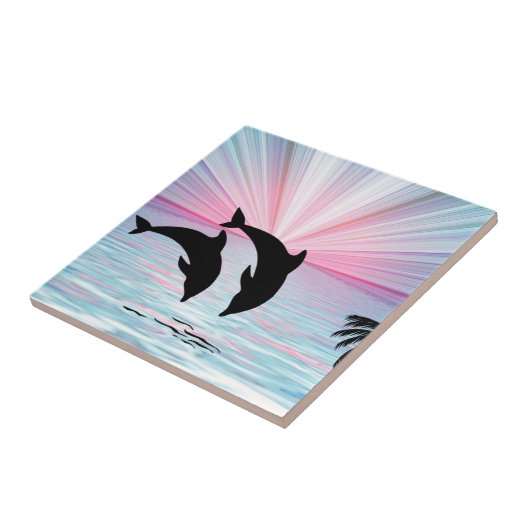 Dolphin Sunset タイル (側面)