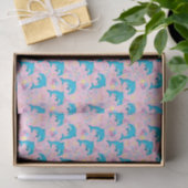 Dolphin Tissue Paper in Pink 薄葉紙 (ギフト)