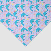 Dolphin Tissue Paper in Purple 薄葉紙 (詳細)