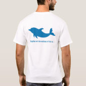 Dolphin Vibes - Ride the Wave Tee Tシャツ (裏面)