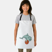 Dolphin with Basketball エプロン (インサイチュ)