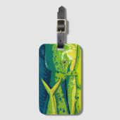 Dolphinfishの荷物のラベル ラゲッジタグ (正面縦)