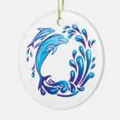 Dolphins セラミックオーナメント (左)