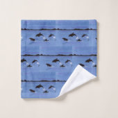 Dolphins バスタオルセット (ウォッシュタオル)