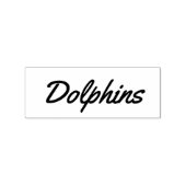 Dolphins ラバースタンプ (インプリント)