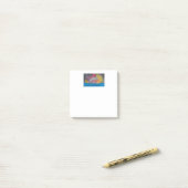 Dolphins Against a Galaxy Sky ポストイット (デスク上)