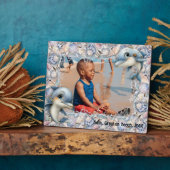 Dolphins and Seashells Kids Photo Frame フォトプラーク (側面)