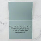 Dolphins Golden Botanical Dreamscape カード (内部)