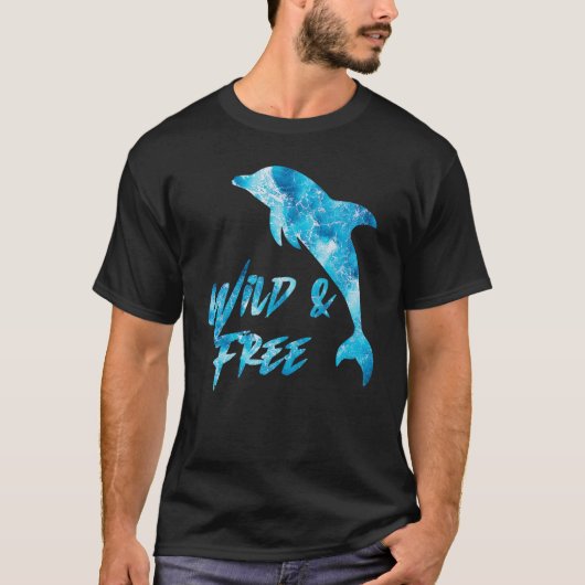 Dolphins  Ocean Sea Animal Tシャツ (正面)