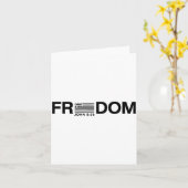 Dom American Flag Christ Is King カード (黄色い花)