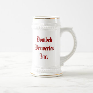 Dombek Breweries Inc.のよいビールf… -カスタマイズ ビールジョッキ