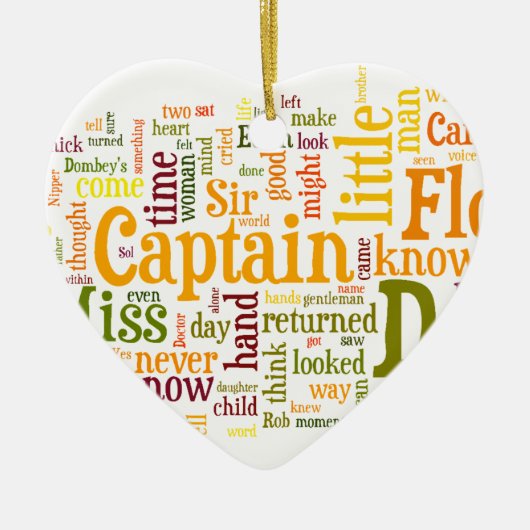 Dombey及び息子 セラミックオーナメント (正面)