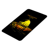 Dome of the Rock: Al-Quds's Heartbeat Flexible マグネット (左側)