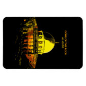 Dome of the Rock: Al-Quds's Heartbeat Flexible マグネット (横)