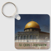 Dome of the Rock Jerusalem Al-Quds Keychain キーホルダー (正面)