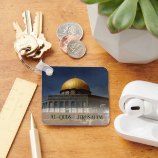 Dome of the Rock Jerusalem Al-Quds Keychain キーホルダー