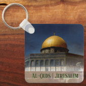 Dome of the Rock Jerusalem Al-Quds Keychain キーホルダー (正面)