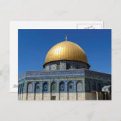 Dome of the Rock Post Card:エルサレム,パレスチナ ポストカード (正面/裏面)