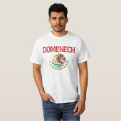 Domenechの姓 Tシャツ (正面フル)