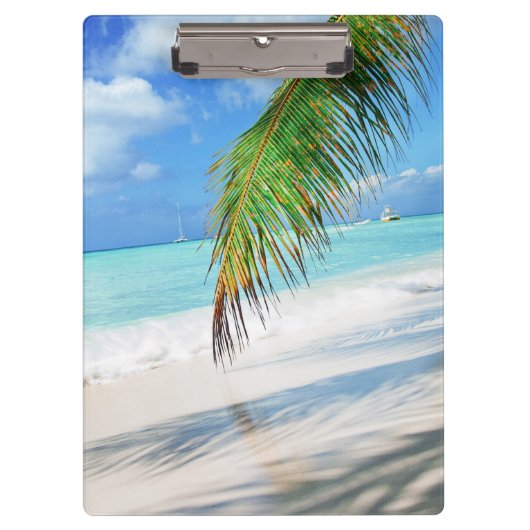 Domenicanaのビーチ クリップボード (正面)