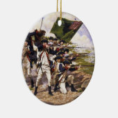 Domenick D'Andrea著ロングアイランドの戦い セラミックオーナメント (右)