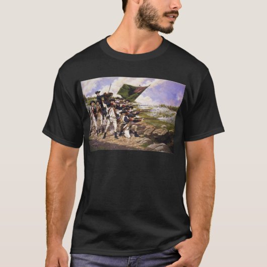 Domenick D'Andrea著ロングアイランドの戦い Tシャツ (正面)