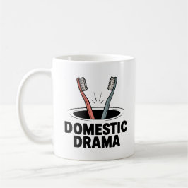 Domestic Drama | Relationship Chaos with Humor   コーヒーマグカップ