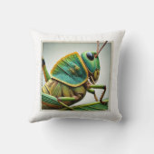 Domestic Goat 300724AREF118 - Watercolor クッション (裏面)