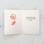 Domestic Goddess (in Training) – Funny Retro Apron カード (内部)