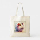 Domestic Guinea Pig AREF401 - Watercolor トートバッグ (裏面)