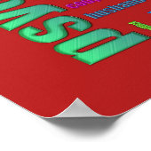 Domestic Violence Abuse Related Text ポスター (角)