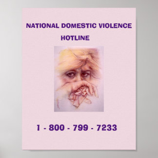 DOMESTIC VIOLENCE AWARENESS ポスター