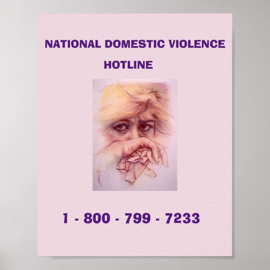 DOMESTIC VIOLENCE AWARENESS ポスター (正面)