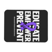 Domestic Violence Awareness マグネット (横)
