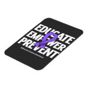 Domestic Violence Awareness マグネット (左側)