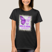 Domestic violence Awareness Complex Regional Pain  Tシャツ (正面)