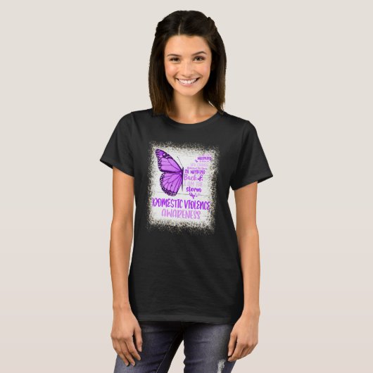 Domestic violence Awareness Complex Regional Pain  Tシャツ (正面フル)