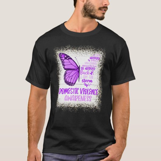 Domestic violence Awareness Complex Regional Pain  Tシャツ (正面)