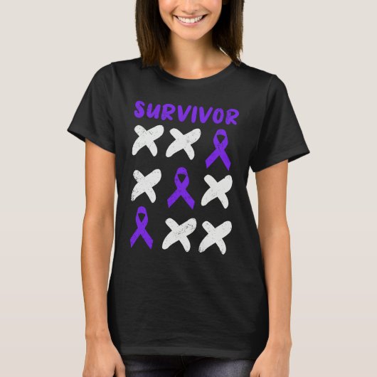 Domestic Violence Awareness Survivor Tシャツ (正面)