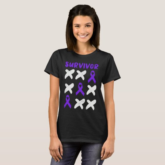 Domestic Violence Awareness Survivor Tシャツ (正面フル)