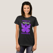 Domestic Violence Awareness World Narcissistic Abu Tシャツ (正面フル)