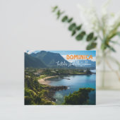 DOMINICA自然島カリブの ポストカード (スタンド正面)