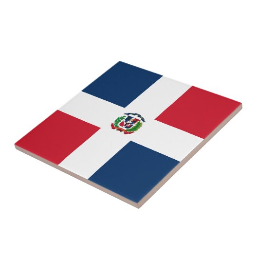 Dominican Flag タイル (側面)