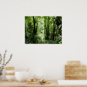 Dominican Rain Forest II Tropical Green ポスター (キッチン)