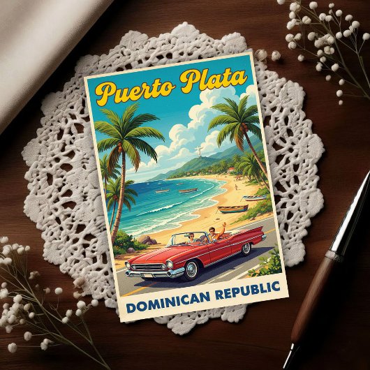 Dominican Republic: 1960s Travel ポストカード